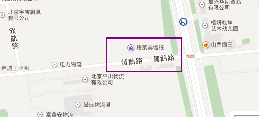 霍KING（北京）创新中心地图